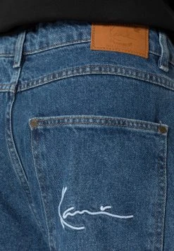 Karl Kani SMALL SIGNATURE BAGGY - Jeans Relaxed Fit - Dark Indigo, Herren -Outlet KARL KANI Store e4945d7740aa4b5281573354232f0788