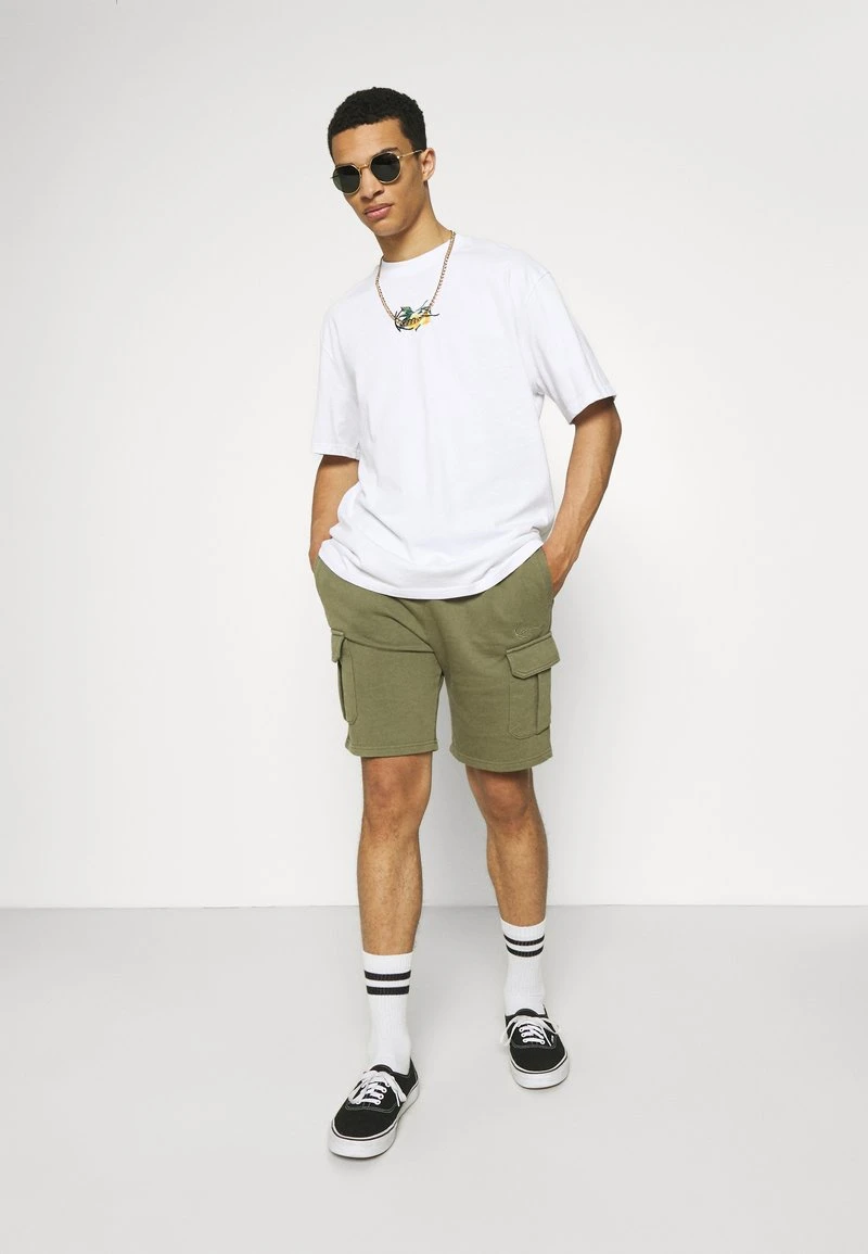 Karl Kani SMALL SIGNATURE WASHED - Shorts - Green, Herren 4 Karl Kani SMALL SIGNATURE WASHED - Shorts - Green, Herren – Bild 2