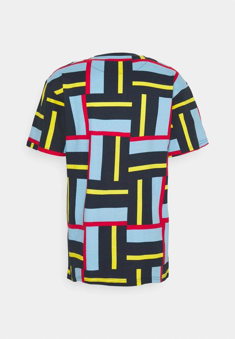 SIGNATURE BLOCK TEE UNISEX - T-Shirt print - multi-coloured Karl Kani SIGNATURE BLOCK TEE UNISEX - T-Shirt Print - Multi-coloured -Outlet KARL KANI Store e5a9d5e574d1442485966d00173b92f8