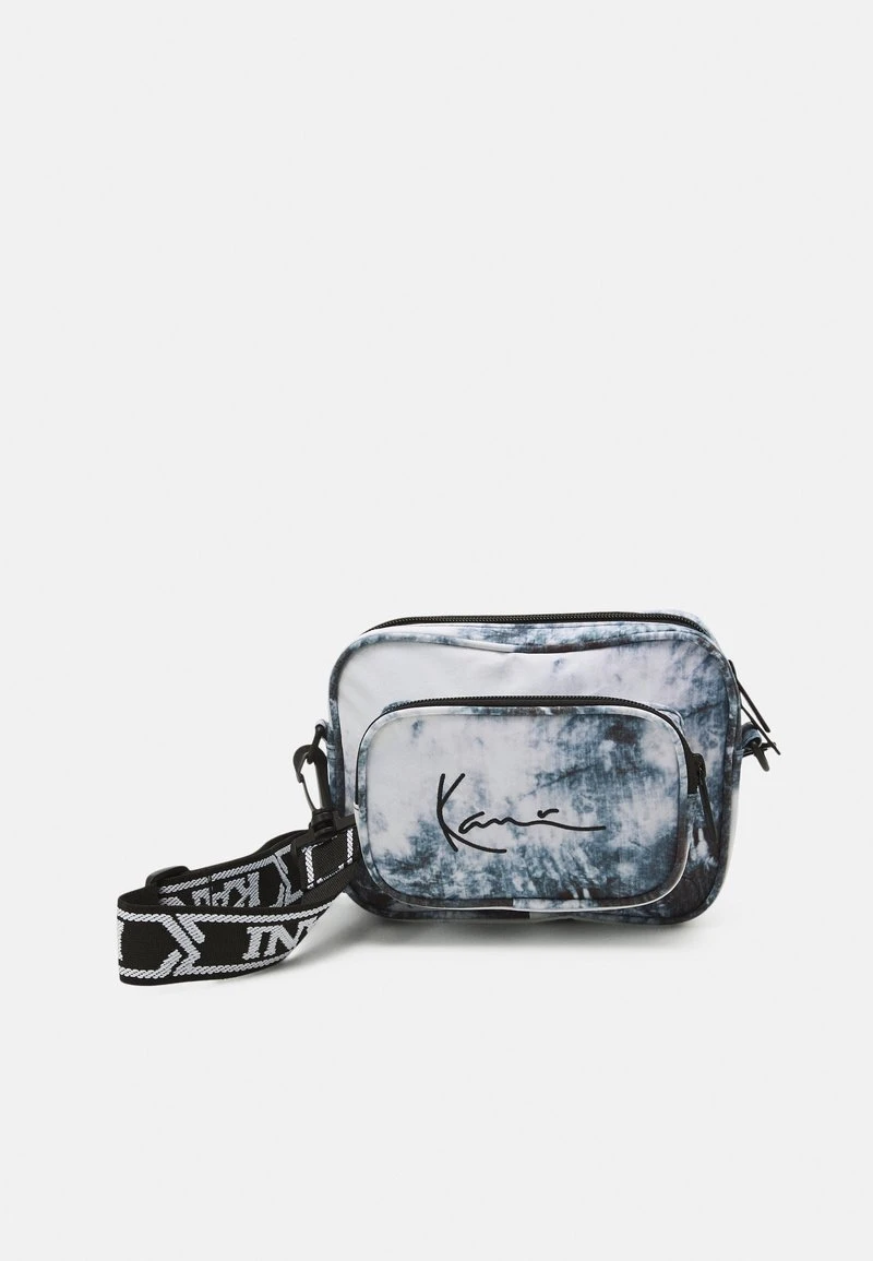 SIGNATURE TAPE SMALL BAG UNISEX - Umhängetasche - black Karl Kani SIGNATURE TAPE SMALL BAG UNISEX - Umhängetasche - Black -Outlet KARL KANI Store e67098575008435d8d8cd4c34b367049