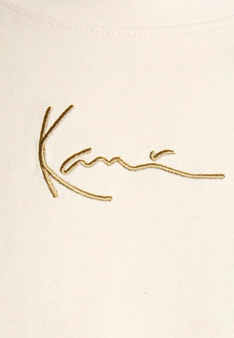 Karl Kani SMALL SIGNATURE HEAVY TEE UNISEX - T-Shirt Basic - Cream 5 Karl Kani SMALL SIGNATURE HEAVY TEE UNISEX - T-Shirt Basic - Cream – Bild 3