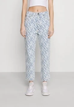 Karl Kani Jeans Straight Leg - Light Blue, Damen