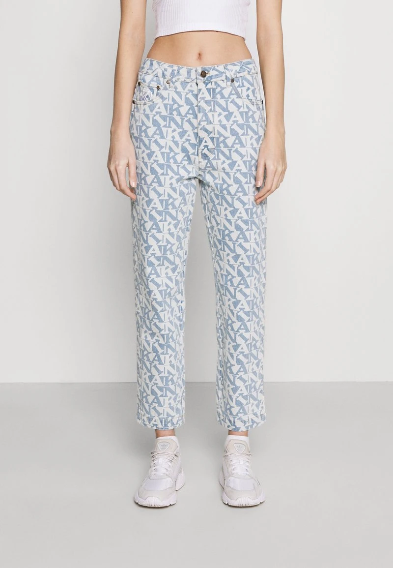 Jeans Straight Leg - light blue Karl Kani Jeans Straight Leg - Light Blue, Damen -Outlet KARL KANI Store e72b1df30a014108bb5375cc8bb50081