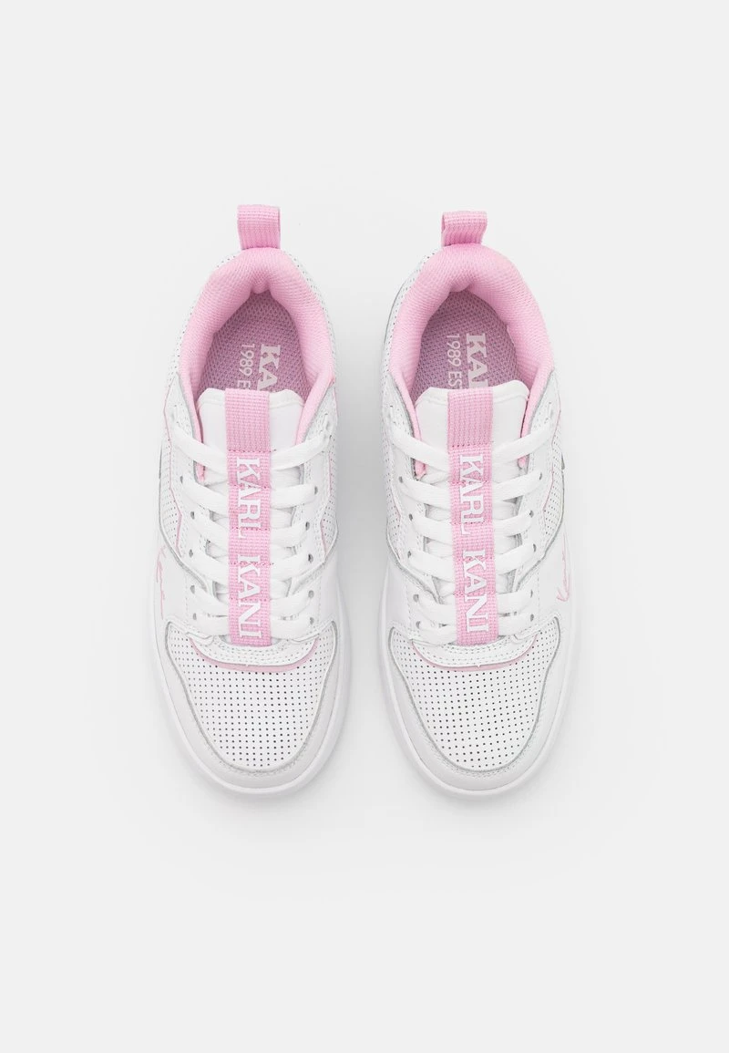 Sneaker low - white/pink Karl Kani Sneaker Low - White/pink, Damen -Outlet KARL KANI Store e74ee1322ada45f189971c47d11092e7