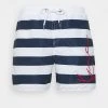 Karl Kani SIGNATURE STRIPE CONTRAST - Badeshorts - Navi, Herren 2 Karl Kani SIGNATURE STRIPE CONTRAST - Badeshorts - Navi, Herren -Outlet KARL KANI Store e7ab15b668cb402b9bcb006b916867c2