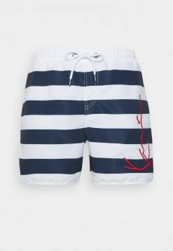 Karl Kani SIGNATURE STRIPE CONTRAST - Badeshorts - Navi, Herren