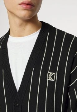 Karl Kani PINSTRIPE CARDIGAN - Strickjacke - Cream, Unisex -Outlet KARL KANI Store e836a8dbc3e34e759542abeab26481c8