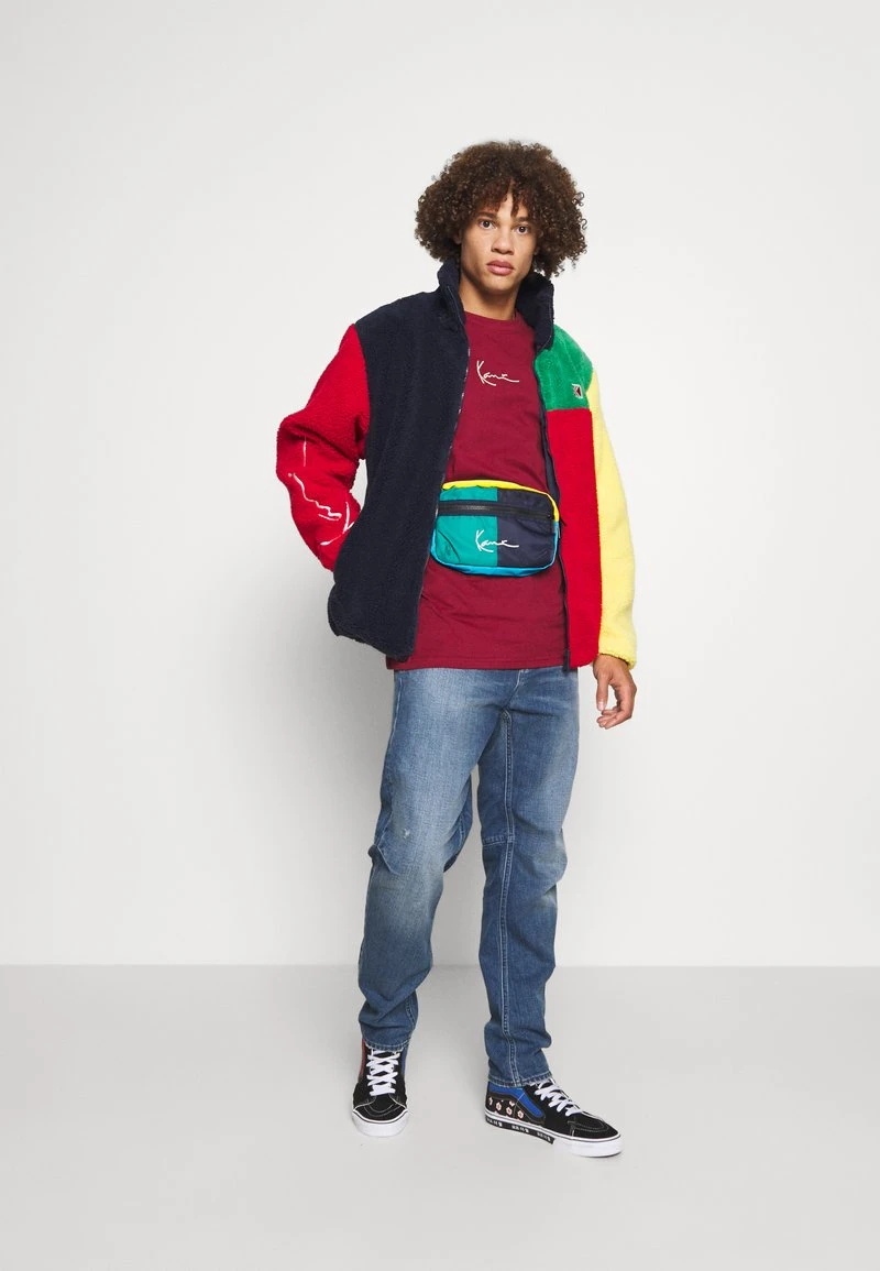 Karl Kani SIGNATURE BLOCK TEDDY JACKET UNISEX - Fleecejacke - Navy 4 Karl Kani SIGNATURE BLOCK TEDDY JACKET UNISEX - Fleecejacke - Navy – Bild 2