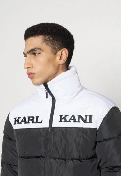 Karl Kani RETRO REVERSIBLE BLOCK PUFFER JACKET UNISEX - Übergangsjacke - Black 14 Karl Kani RETRO REVERSIBLE BLOCK PUFFER JACKET UNISEX - Übergangsjacke - Black -Outlet KARL KANI Store ea1979081028427692c6880d479264a7