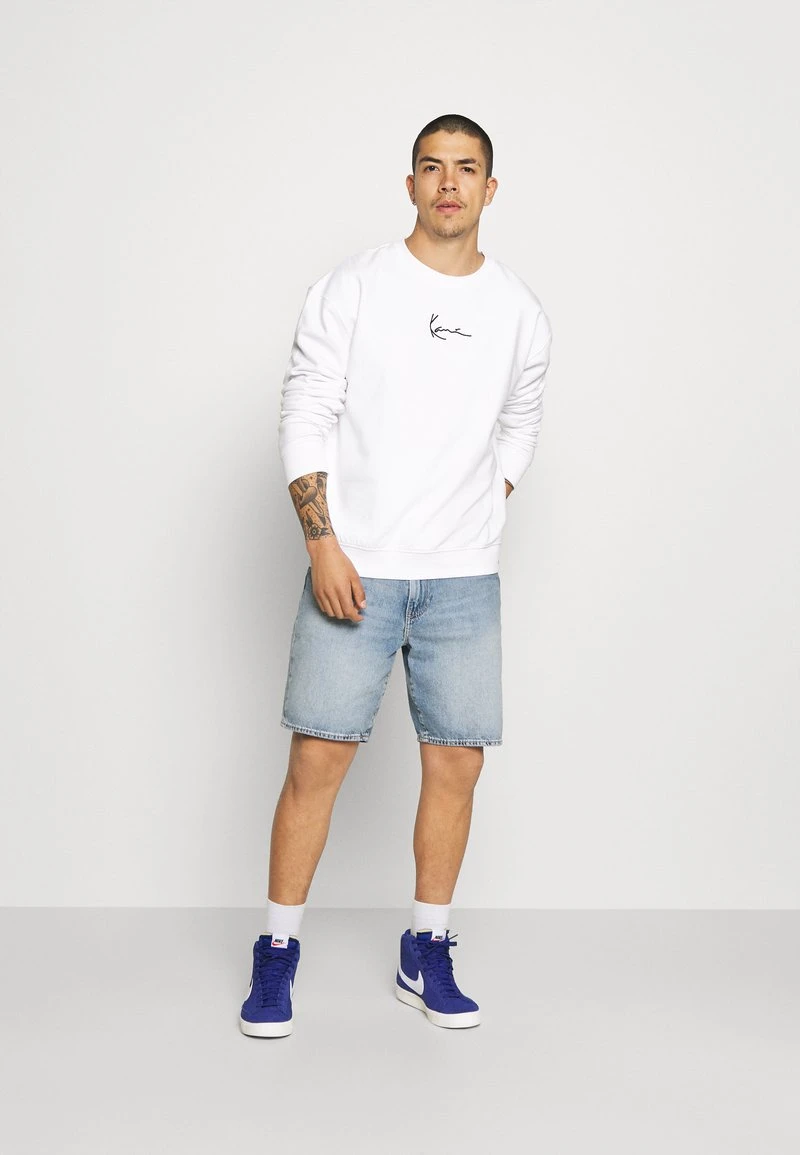 Karl Kani SMALL SIGNATURE CREW - Sweatshirt - White, Herren 4 Karl Kani SMALL SIGNATURE CREW - Sweatshirt - White, Herren – Bild 2