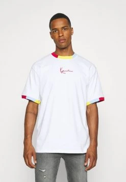 Karl Kani SMALL SIGNATURE TEE UNISEX - T-Shirt Print - White