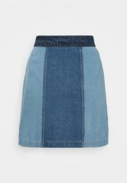 Karl Kani BLOCK SKIRT - Minirock - Blue, Damen -Outlet KARL KANI Store eb4d1e1c04eb478ab9a38de29c4113c8