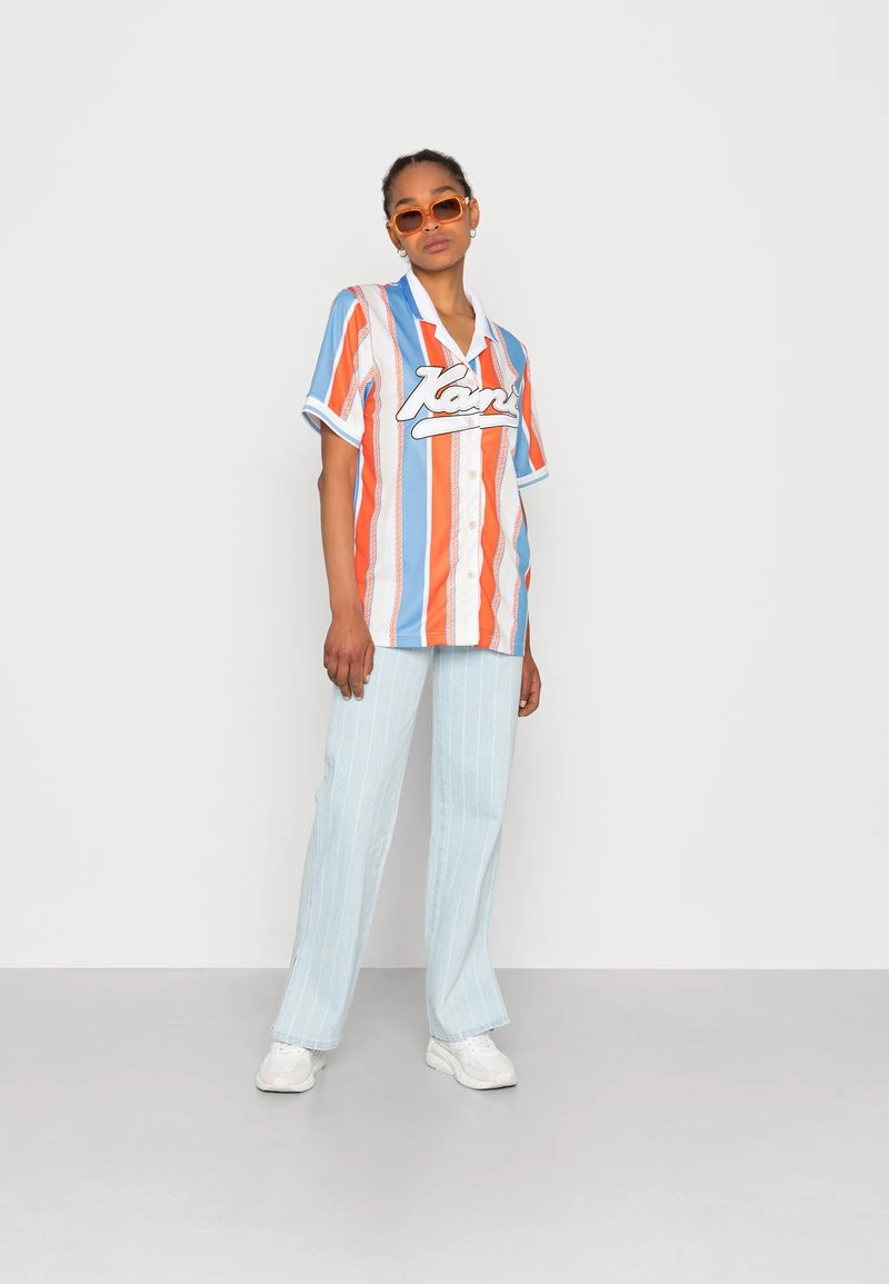 Karl Kani VARSITY STRIPE BASEBALL - Bluse - Multicolor, Damen 4 Karl Kani VARSITY STRIPE BASEBALL - Bluse - Multicolor, Damen – Bild 2