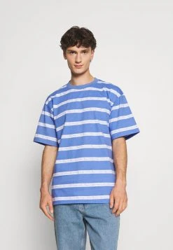 Karl Kani ORIGINALS STRIPE TEE UNISEX - T-Shirt Print - Blue
