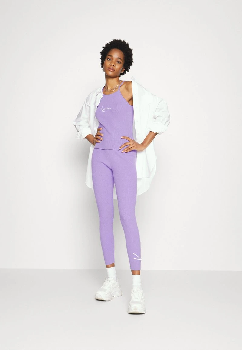 Karl Kani SMALL SIGNATURE - Top - Purple, Damen 4 Karl Kani SMALL SIGNATURE - Top - Purple, Damen – Bild 2