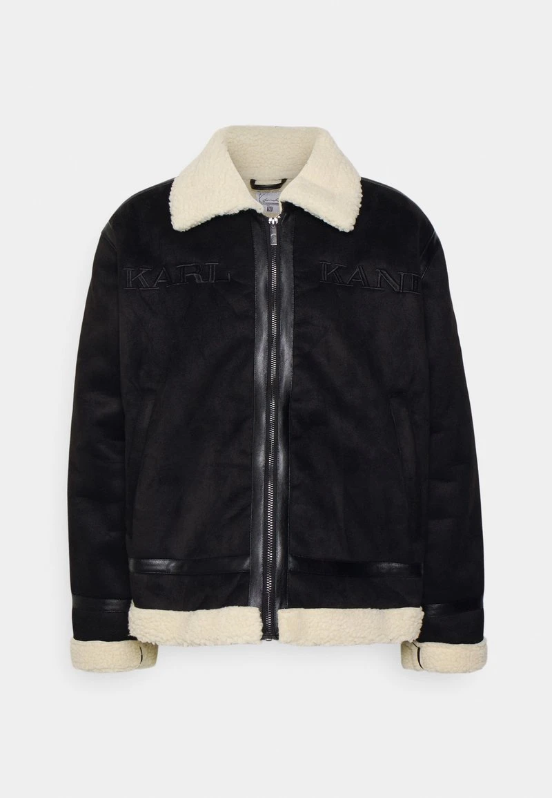 RETRO JACKET - Übergangsjacke - black Karl Kani RETRO JACKET - Übergangsjacke - Black, Herren -Outlet KARL KANI Store ee94be782a3743ea93c0fc0b4495f723