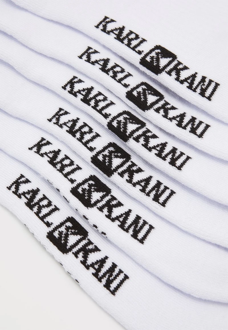 Karl Kani SIGNATURE ANKLE 6 PACK - Socken - White, Herren 5 Karl Kani SIGNATURE ANKLE 6 PACK - Socken - White, Herren – Bild 3