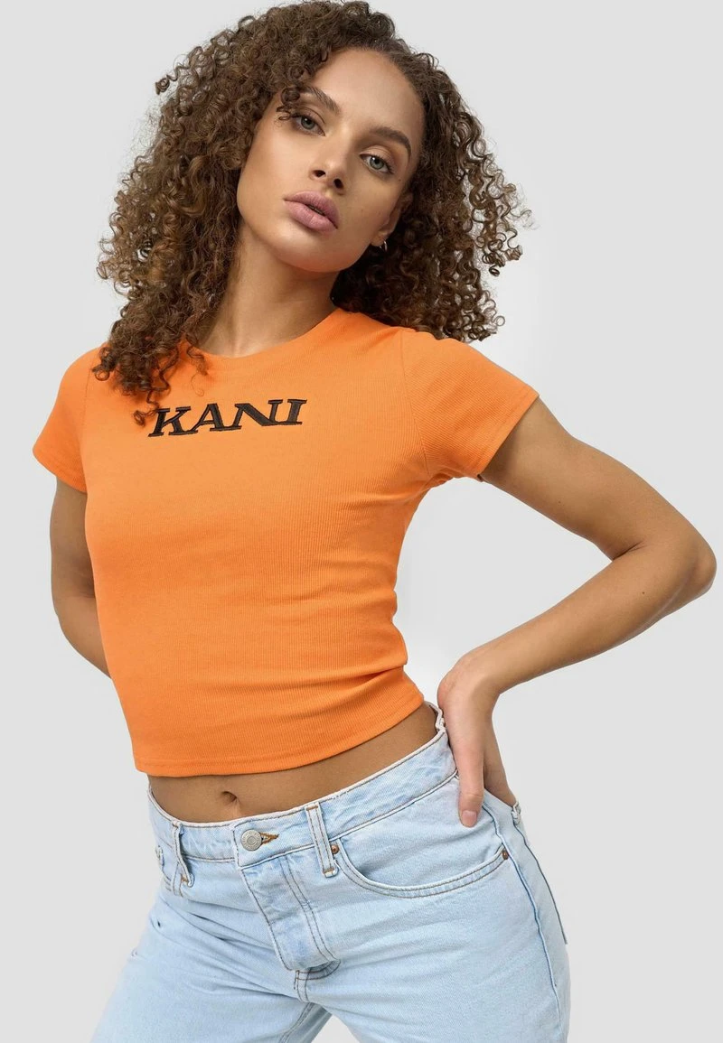 T-Shirt print - orange Karl Kani T-Shirt Print - Orange, Damen -Outlet KARL KANI Store ef1504dc0a2b42c5b13a01496e9a17f9