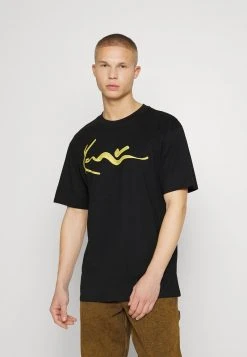 Karl Kani UNISEX 3D SIGNATURE TEE - T-Shirt Print - Blue