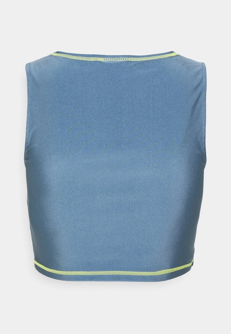 Karl Kani SMALL SIGNATURE CUTOUT CROPPED - Top - Blue, Damen 11 Karl Kani SMALL SIGNATURE CUTOUT CROPPED - Top - Blue, Damen – Bild 9