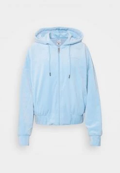 Karl Kani CHEST SIGNATURE JACKET - Sweatjacke - Light Blue, Damen -Outlet KARL KANI Store f15b113c7d484ccfacfd277316c02a5c