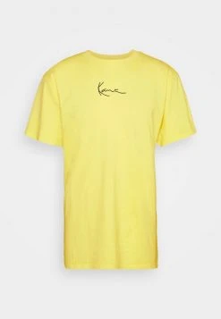 Karl Kani SMALL SIGNATURE WASHED TEE UNISEX - T-Shirt Print - Light Yellow -Outlet KARL KANI Store f2a8c9d066984f76a4c7e0da5fb47041