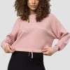 Karl Kani SIGNATURE CROP - Strickpullover - Rose, Damen