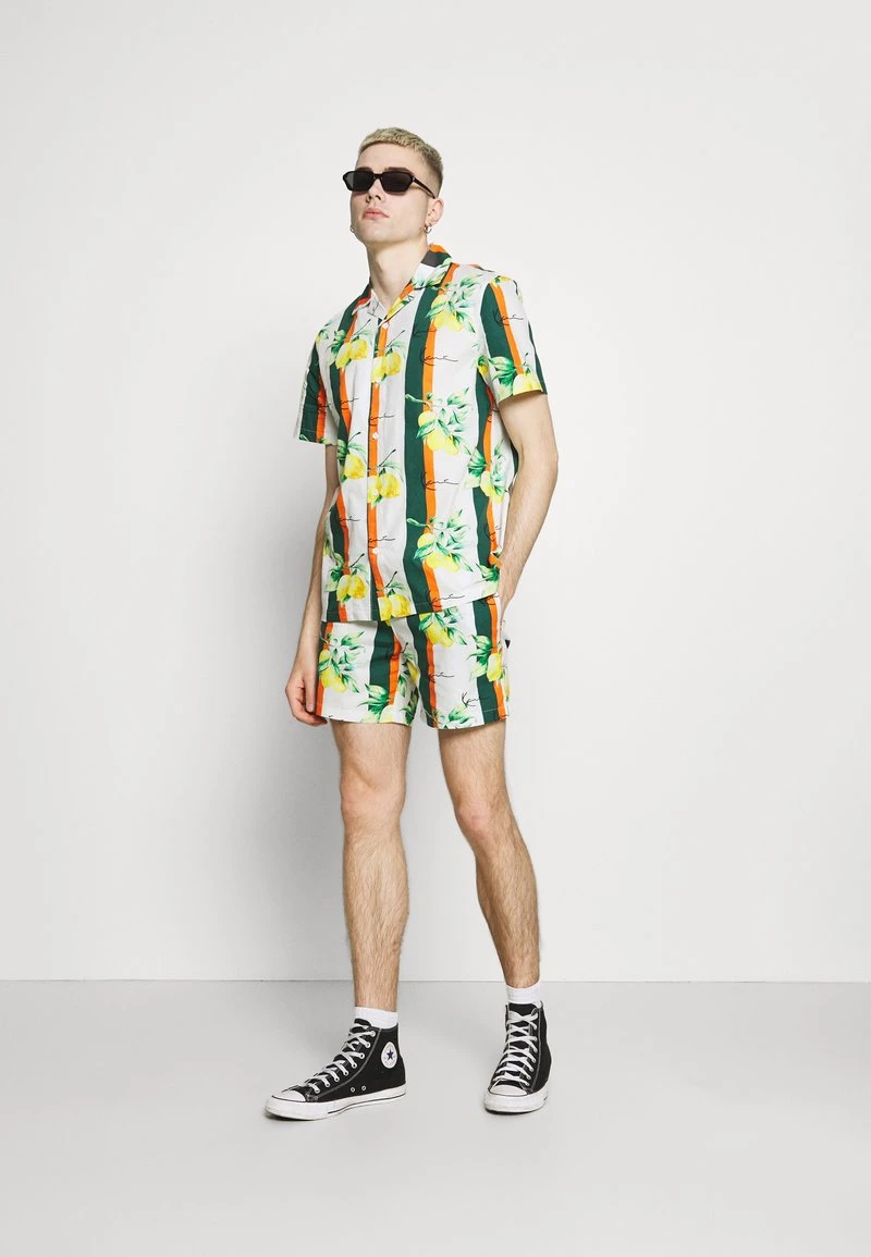 Karl Kani SMALL SIGNATURE RESORT - Shorts - White, Herren 4 Karl Kani SMALL SIGNATURE RESORT - Shorts - White, Herren – Bild 2