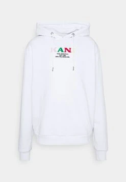 Karl Kani UNISEX RETRO HOODIE - Sweatshirt - White -Outlet KARL KANI Store f73d1aefc2be43f9b70cf520f0d8fa41