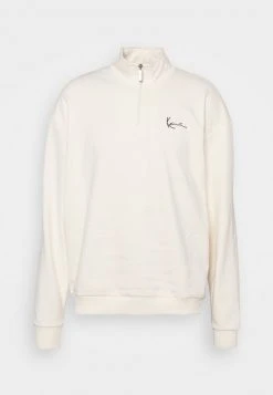 Karl Kani CHEST SIGNATURE TROYER UNISEX - Sweatshirt - Cream