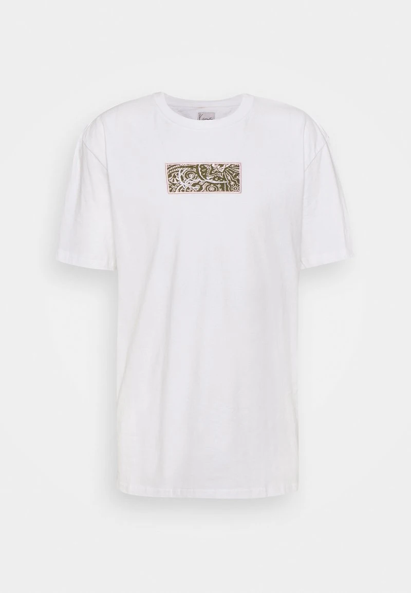 SMALL SIGNATURE BOX TEE UNISEX - T-Shirt print - white Karl Kani SMALL SIGNATURE BOX TEE UNISEX - T-Shirt Print - White -Outlet KARL KANI Store f79ee09ab15c4e2f81dd77c7607be5c6