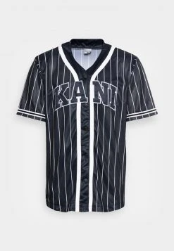 Karl Kani SERIF BASEBALL UNISEX - Strickjacke - Black 5 Karl Kani SERIF BASEBALL UNISEX - Strickjacke - Black -Outlet KARL KANI Store f7d9d2562d5a43b0bc2589bb0855752f