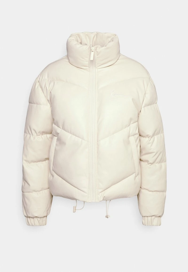 CHEST SIGNATURE PUFFER JACKET - Winterjacke - light sand Karl Kani CHEST SIGNATURE PUFFER JACKET - Winterjacke - Light Sand, Damen -Outlet KARL KANI Store f7ec60bc1815429e848794b578ba4b36