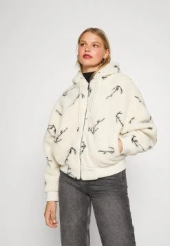 Karl Kani SIGNATURE LOGO JACKET - Winterjacke - Cream, Damen