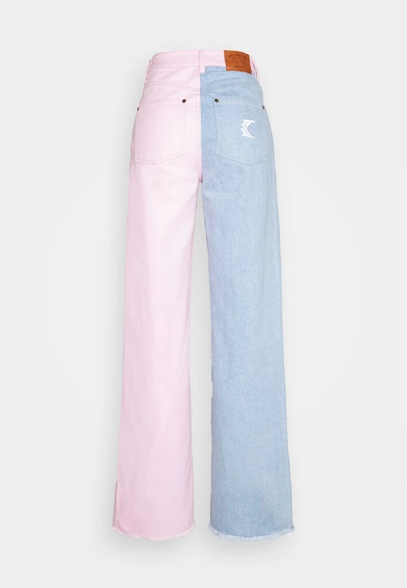 Karl Kani BLOCK WIDE LEG PANTS - Jeans Relaxed Fit - Rose/blue, Damen 13 Karl Kani BLOCK WIDE LEG PANTS - Jeans Relaxed Fit - Rose/blue, Damen – Bild 11
