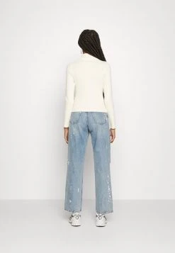 Karl Kani SMALL SIGNATURE - Langarmshirt - Cream, Damen -Outlet KARL KANI Store faa0ab264d9e417a8e56c99a03616fe9