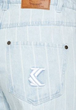 Karl Kani SLIT PANTS - Jeans Relaxed Fit - Blue, Damen -Outlet KARL KANI Store fbc714b767ac4f12b1b4136d0563c8bc