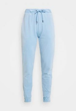 Karl Kani SIGNATURE VELVET PANTS - Jogginghose - Light Blue, Damen -Outlet KARL KANI Store fbd91659c9eb4ab49aa380d15b3ec285