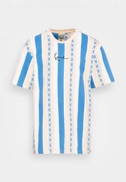 Karl Kani SMALL SIGNATURE STRIPE TEE UNISEX - T-Shirt Print - Blue -Outlet KARL KANI Store fc21f0b02efa42ffb79a702ad372024b