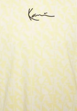 Karl Kani SMALL SIGNATURE LOGO TEE UNISEX - T-Shirt Print - Light Yellow -Outlet KARL KANI Store fc3d53bcb9ae4fd79bd25a1f3e5231ee