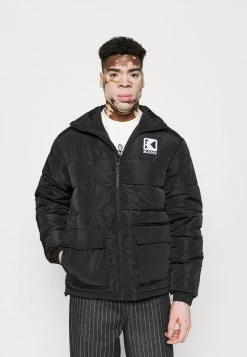 Karl Kani BLOCK PUFFER JACKET UNISEX - Übergangsjacke - Black
