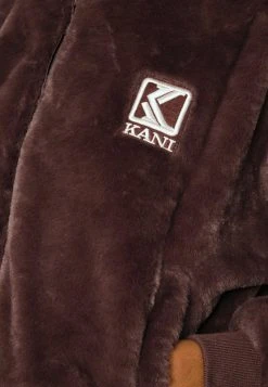 Karl Kani SIGNATURE JACKET - Fleecejacke - Brown, Damen -Outlet KARL KANI Store fd86fc2b85ad45acb87d4f86af6fb3bd
