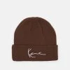 Karl Kani SIGNATURE BEANIE UNISEX - Mütze - Dark Brown -Outlet KARL KANI Store fe5e86e98d5c4288ad5dc4e1e766529a