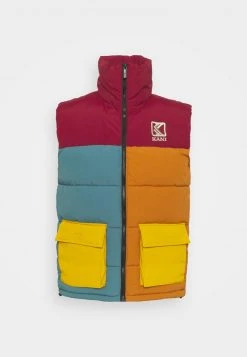Karl Kani BLOCK PUFFER VEST UNISEX - Weste - Dark Red -Outlet KARL KANI Store fe6c358cd580448e8eea557bdd0b0e68