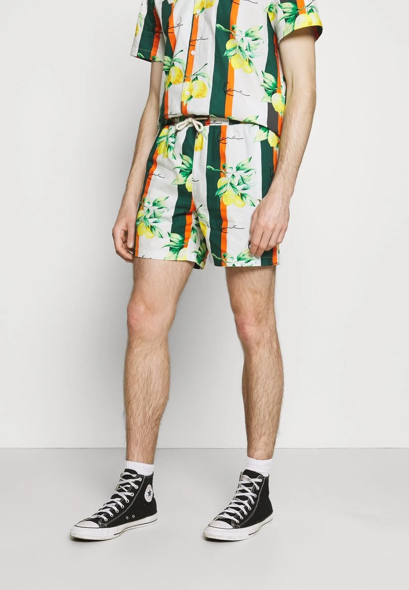 Karl Kani SMALL SIGNATURE RESORT - Shorts - White, Herren 3 Karl Kani SMALL SIGNATURE RESORT - Shorts - White, Herren