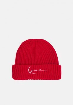 Karl Kani SIGNATURE FISHERMAN BEANIE UNISEX - Mütze - Red