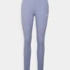 Karl Kani SMALL SIGNATURE SLIT - Leggings - Hosen - Blue, Damen